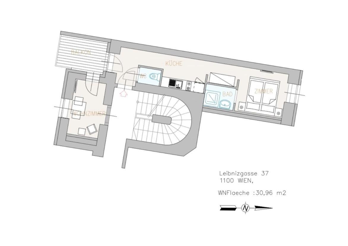 Steiner Residences Vienna Reumannplatz Ruang foto